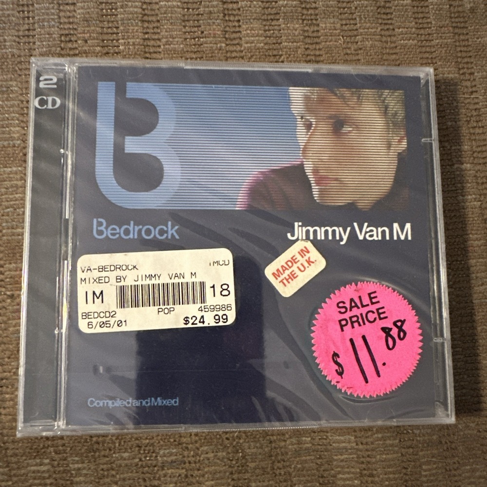 Bedrock by Jimmy Van M (CD, May-2001, 2 Discs, Bedrock) ES1407
